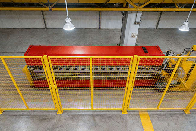 车间隔离网效果图 车间隔离网效果图