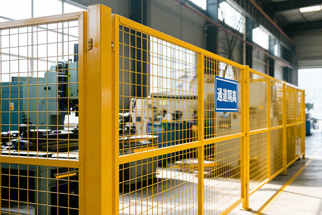 车间隔离网效果图