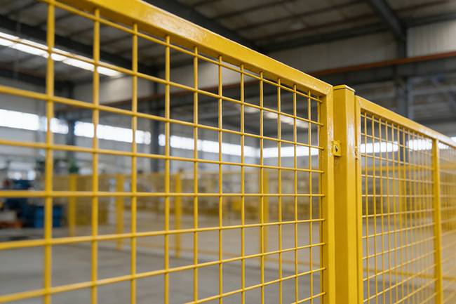 车间隔离网效果图