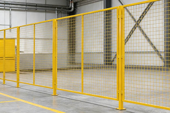 车间隔离网效果图 车间隔离网效果图