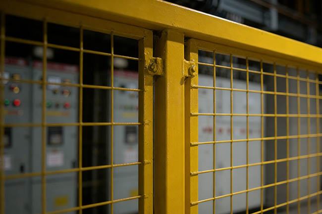 车间隔离网效果图