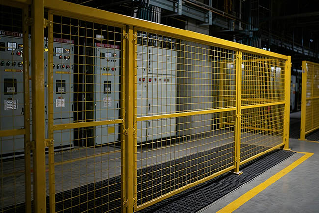 车间隔离网效果图 车间隔离网效果图