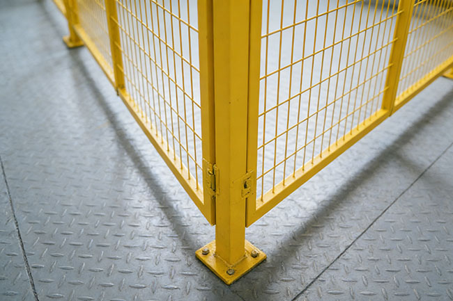 车间隔离网效果图