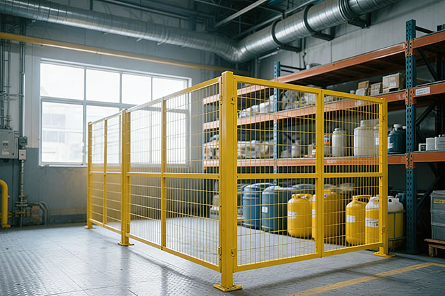 车间隔离网安装注意事项，这 5 点千万别踩坑！甄特护栏助你高效施工