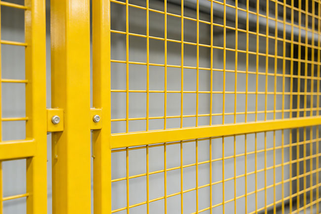 车间隔离网效果图