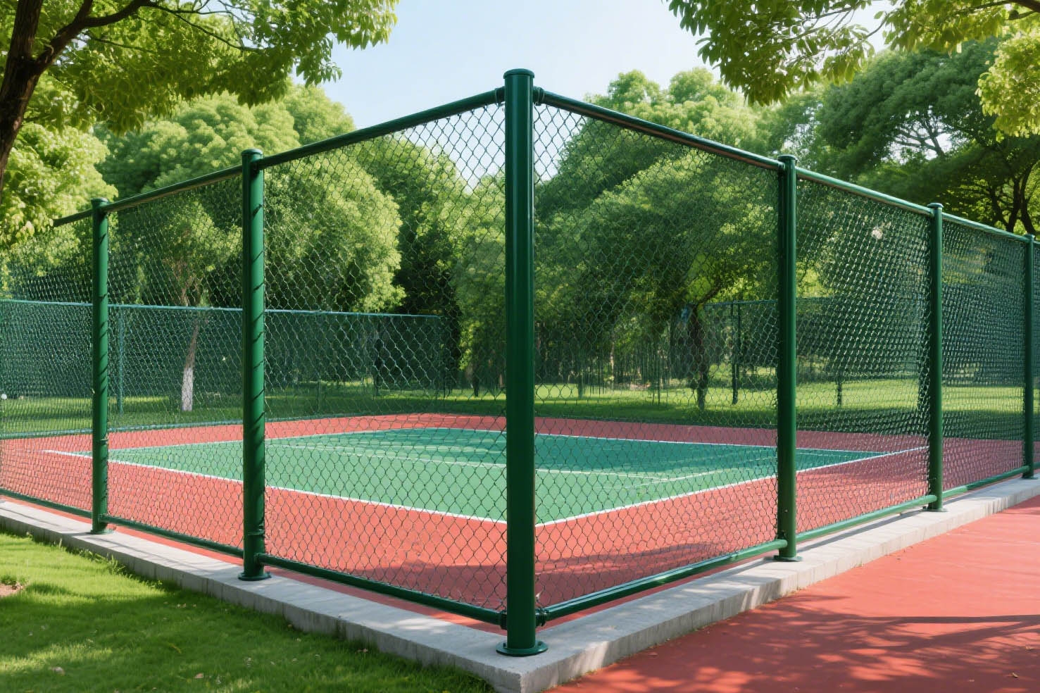 福建省厦门市某武警支队训练场围网