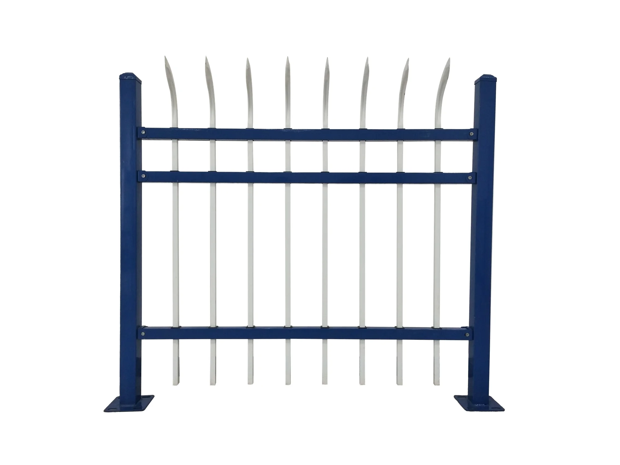 加强弯锌钢护栏网