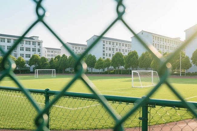 山东省公立综合性中学体育场围网升级改造应用案例